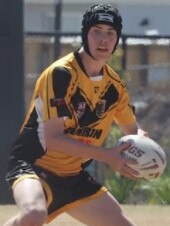 Lachlan Wilton was selected in the Sunshine Coast Falcon’s Under 16 Cyrill Connell training squad.