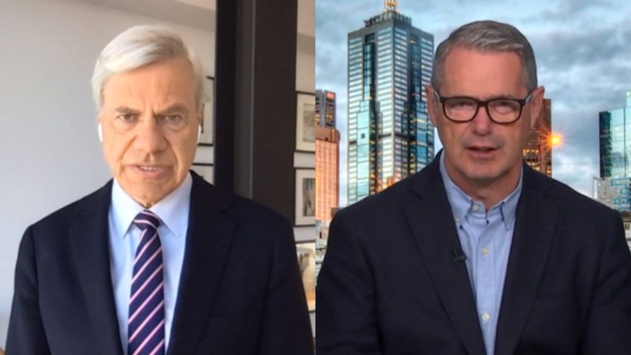 Sky News panellists Michael Kroger and Stephen Conroy clash on Albanese ...