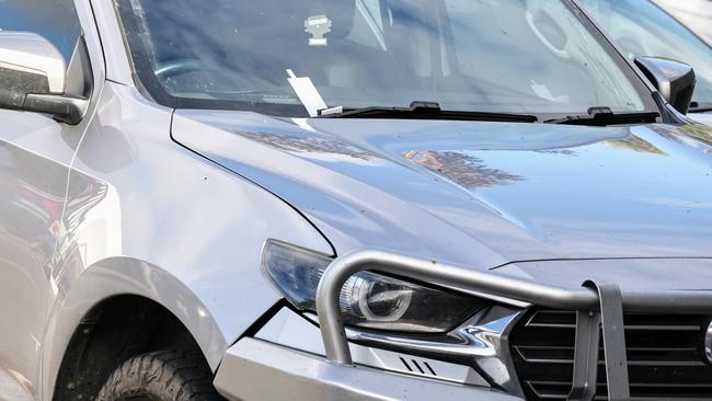 A parking fine issued to a motorist by Cairns Regional Council for parking too long in the city CBD sits on their windshield. Picture: Brendan Radke