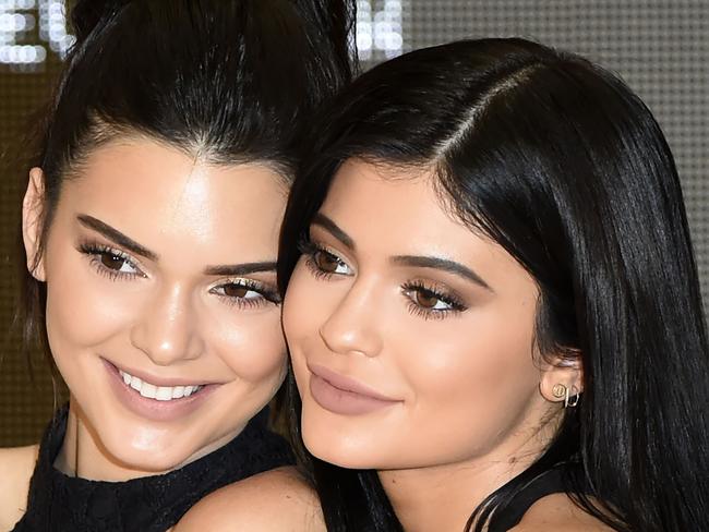 Kendall Jenner and Kylie Jenner arrive at Chadstone Shopping Centre in Melbourne.