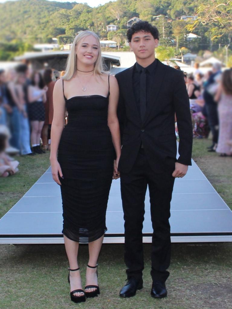 Maisy and David at the St Ursula's College Formal.