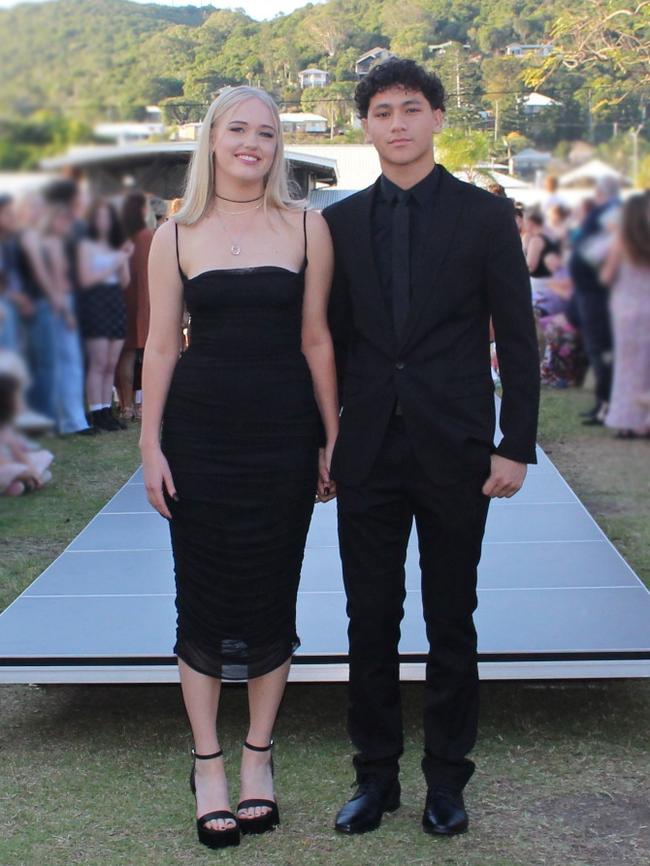 Maisy and David at the St Ursula's College Formal.