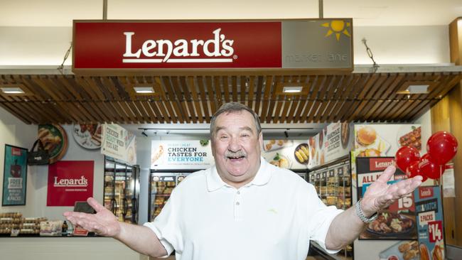 Lenard Poulter, founder of Lenard's, is considering leasing his own trucks to maintain distribution. Picture: Renae Droop