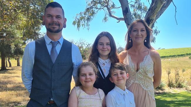 Nick Peart, 39, has been remembered as a passionate family man. Picture: Supplied by family