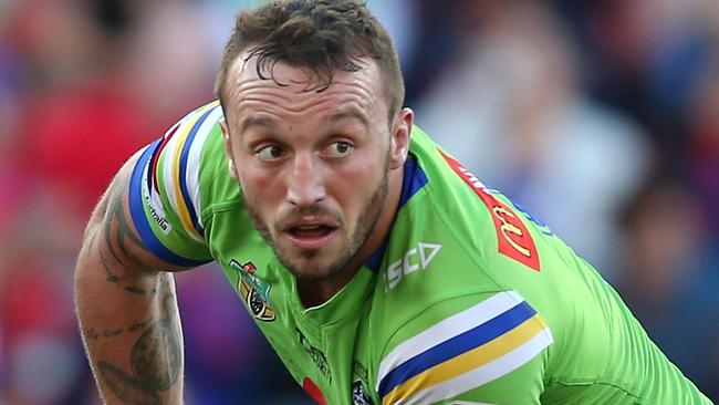 Josh Hodgson had interest from Parramatta before signing with Canberra.