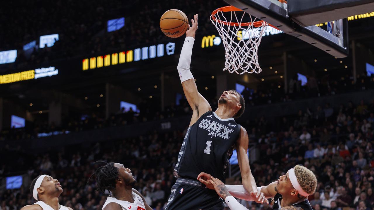 Victor Wembanyama of the San Antonio Spurs. Picture: Cole Burston/Getty Images