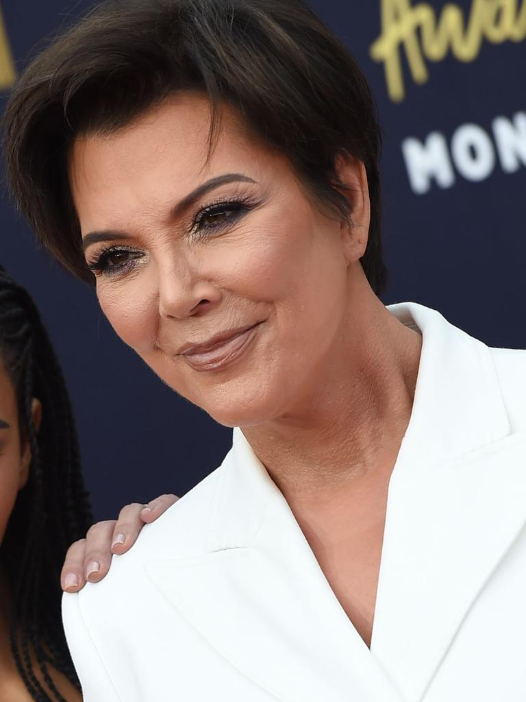 The Kardashian matriarch sells her old clothing on Kardashian Kloset. Picture: AFP.