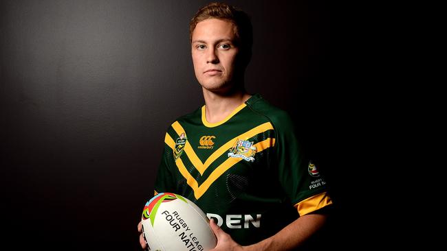 Matt Moylan poses for a photo during the Australian Kangaroos Four Nations. (Getty Images)