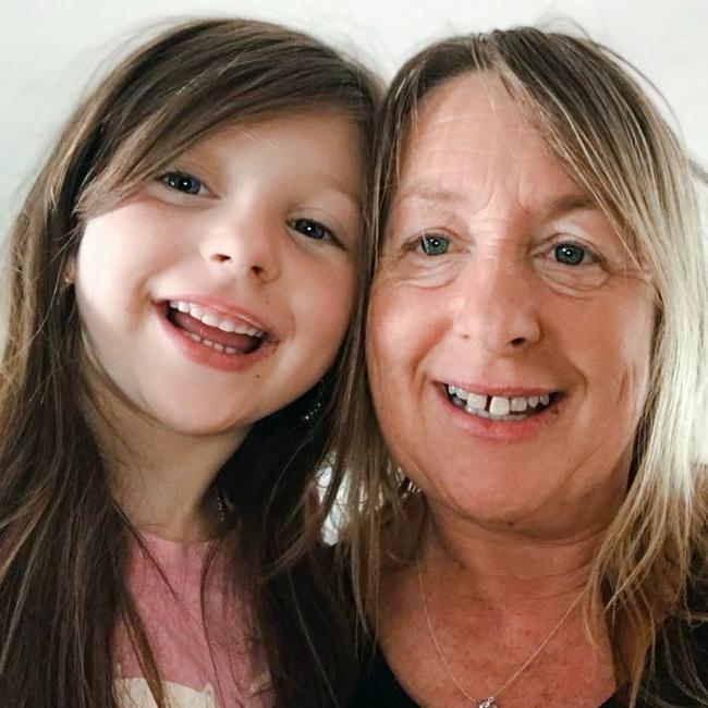 Taradale mother Anet Moran and her daughter Evie, 10. Picture: Contributed