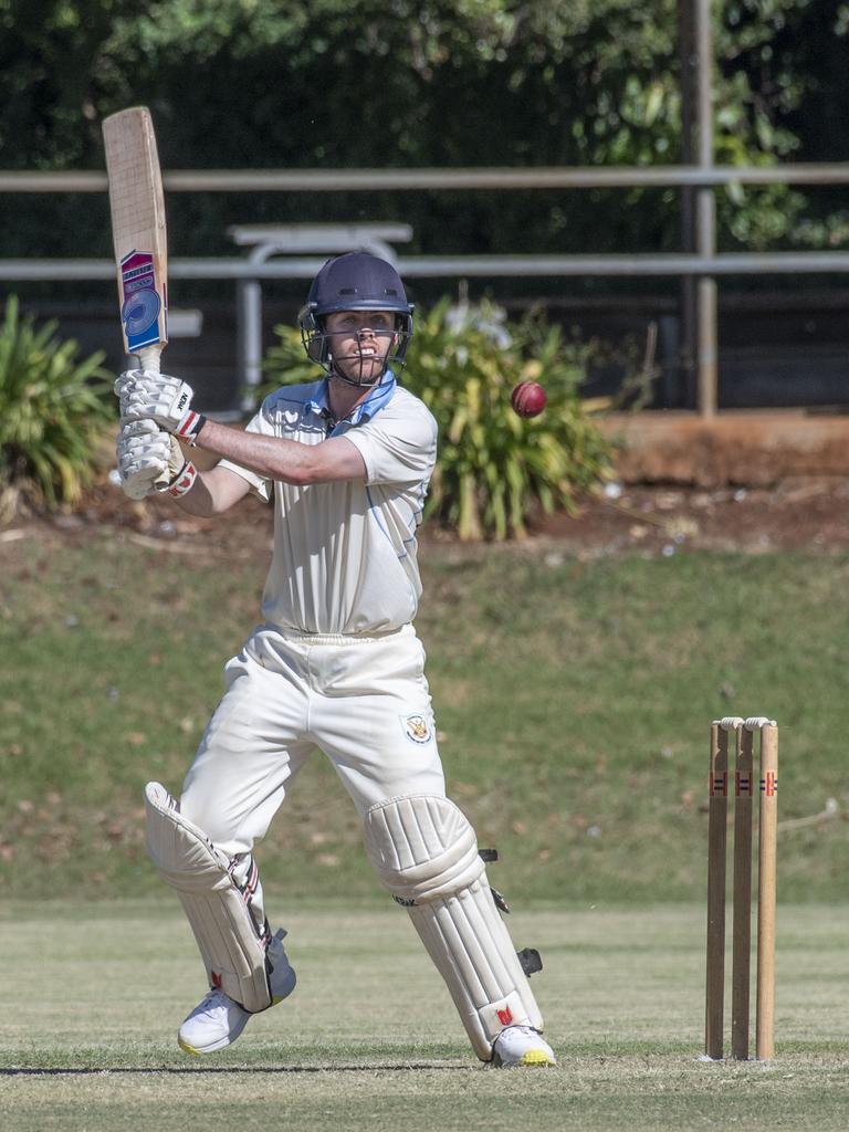 Luke Neale bats for Wests. Picture: Nev Madsen.