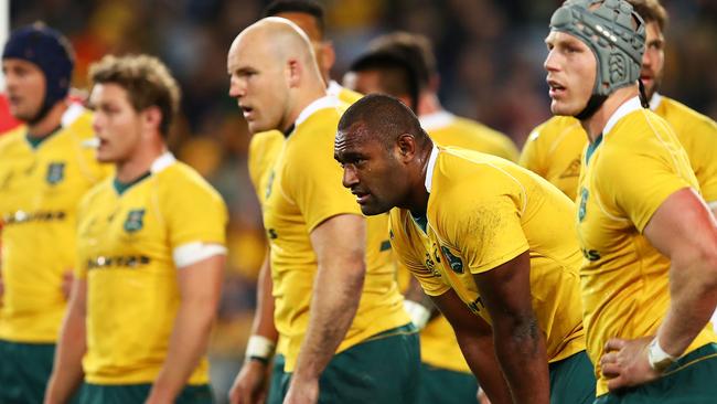 It was a tough night at the office for the Wallabies against a rampaging All Blacks side.