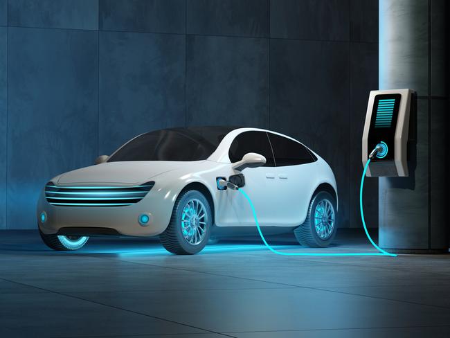 Electric Vehicle charging Picture: Getty Images