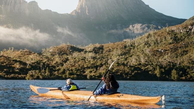 The three hour tour of Dove Lake, under Cradle Mountain, makes for the perfect minibreak activity.