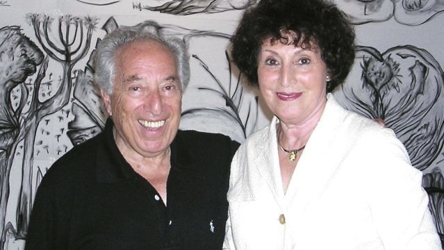 Nechama Werdiger and her late husband Nathan, founder of the Juilliard Group, one of Melbourne’s biggest landlords.