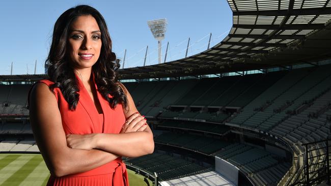 Isa Guha will be one of the key figures in Fox Cricket’s World Cup coverage. Picture: Nicole Garmston