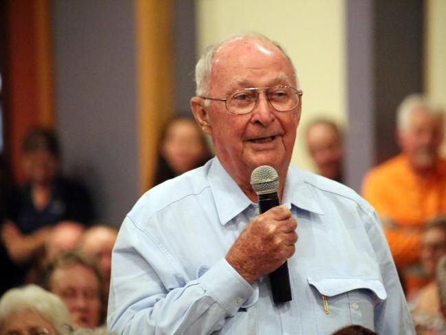 Former Mareeba Shire Mayor and community leader, Mick Borzi was thrilled to see almost 800 attend a public meeting to save the town's hospital, PICTURE: Andrea Falvo