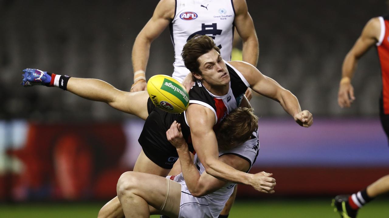 Kortfattet diakritisk Huddle AFL 2021 scores, St Kilda Saints vs Carlton Blues, Round 20: Results,  stats, video, live stream