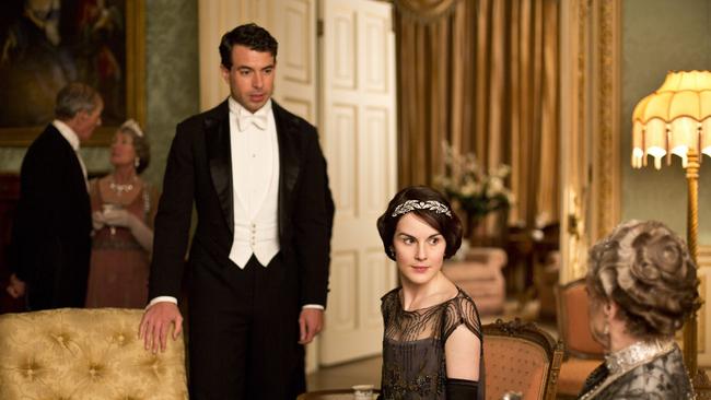 Downton Abbey. Everyone is still very polite. Picture: Supplied