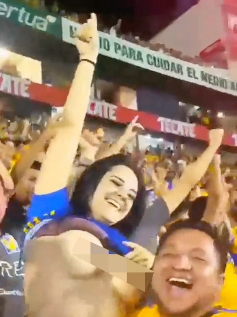 Frisky Fan Flashes Entire Soccer Stadium At Tigres Uanl V Cf Pachuca