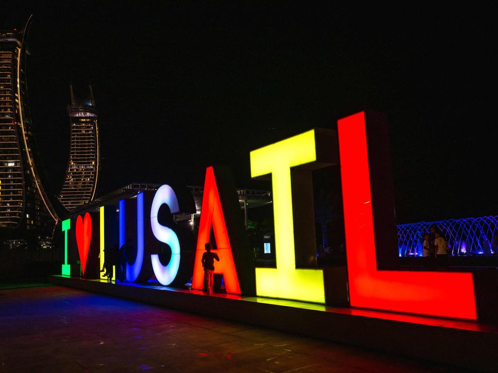 The city has been essentially built from scratch for the World Cup. Picture: Andrej Isakovic/AFP