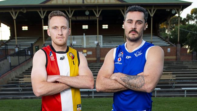 Jesse O’Brien (right) remains a star of division one. Picture: Mark Brake