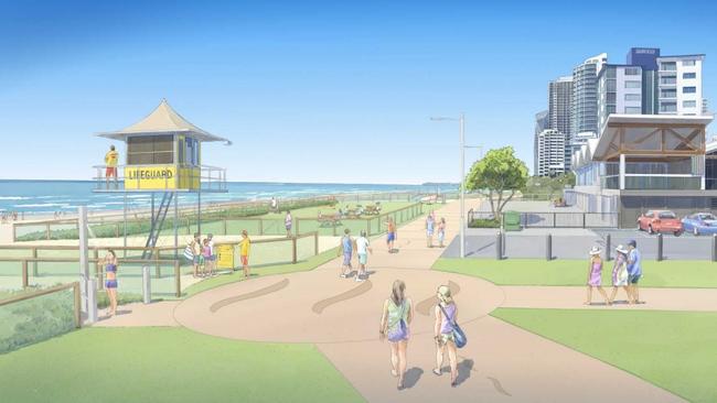 Designs released for the first time showing the Surfers south oceanway near the Northcliffe Surf Club.