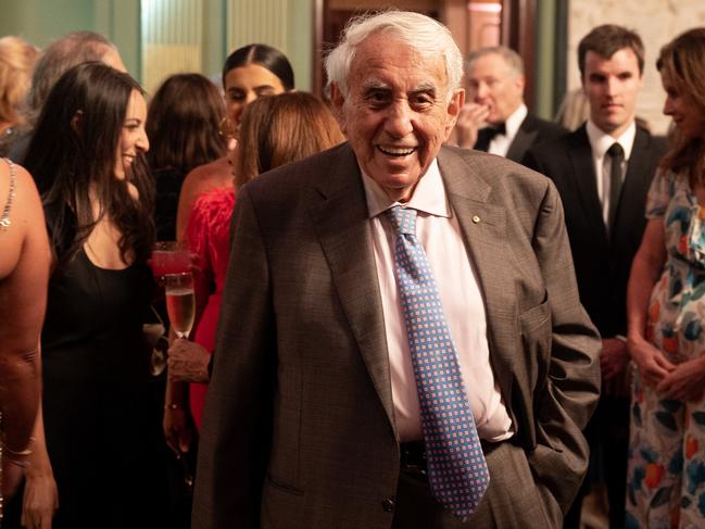 Harry Triguboff pictured at his 90th birthday celebrations. Picture: Esteban La Tessa,