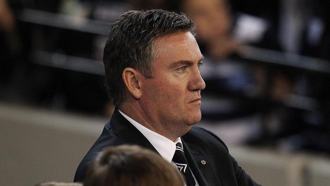 MELBOURNE, AUSTRALIA - AUGUST 22: Collingwood president Eddie McGuire arrives at a special meeting of all 18 AFL Club Preside...