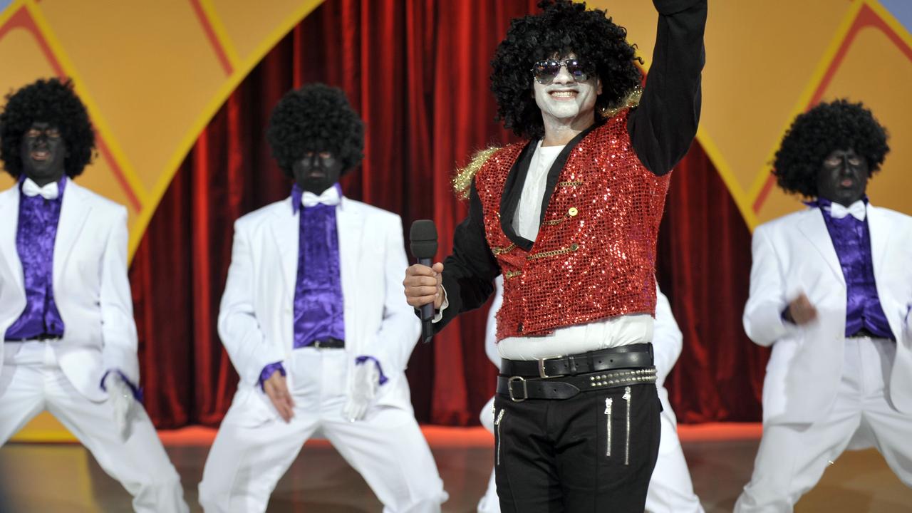 Jackson 5 act The Jackson Jive. The blackface skit on a Hey Hey It's Saturday reunion show.