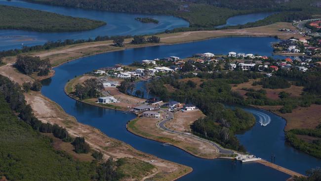 Land at Serenity Cove, Hope Island, has sold in a deal thought to be around $50m. Photo: Supplied