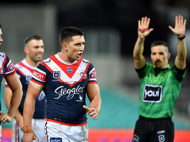 Radley spent twenty minutes sin-binned on Saturday. Digital image by Gregg Porteous Ã¯Â¿Â½ NRL Photos