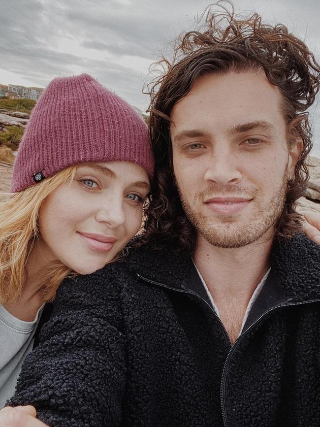 Jessica Marais and Jake Holly. Picture: Instagram