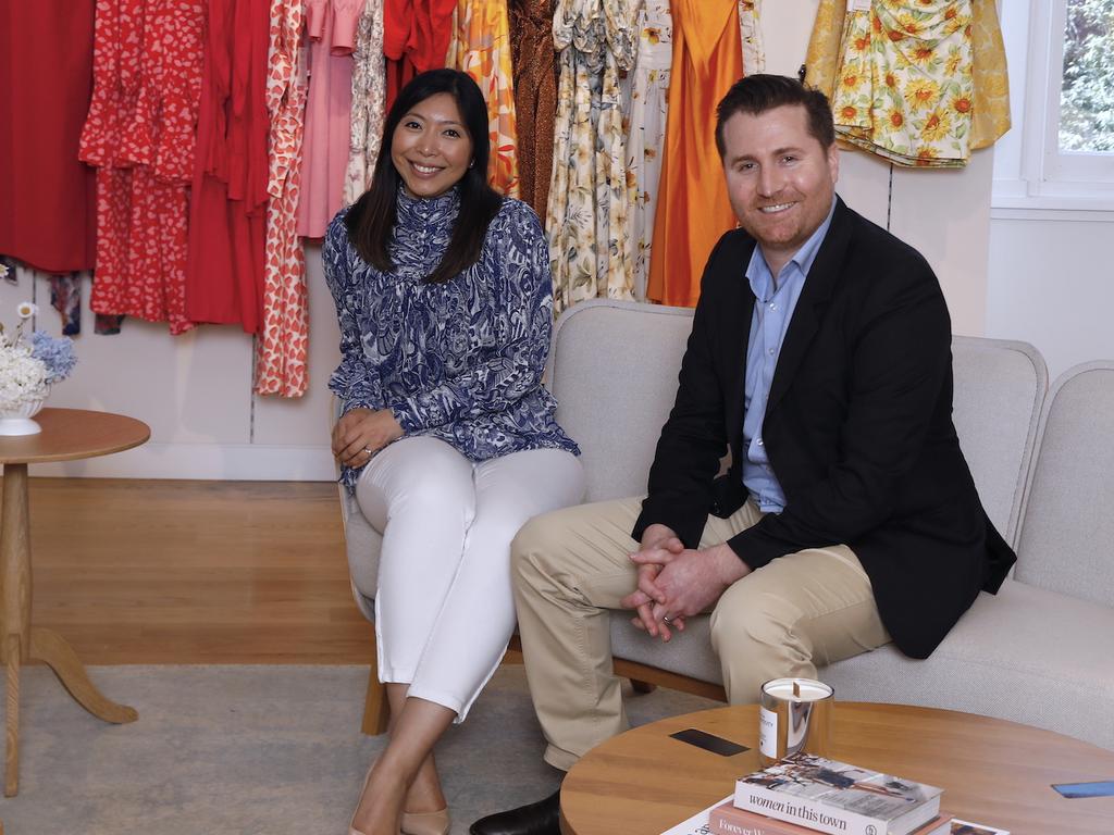 Audrey Khaing-Jones began GlamCorner with her husband, Dean Jones nine years ago. Picture: Supplied.