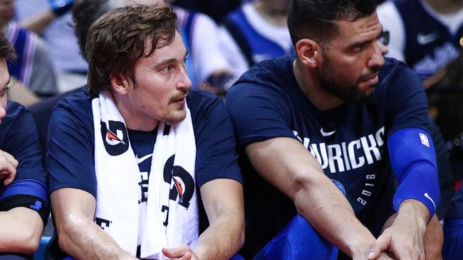 Ryan Broekhoff played in his first NBA game today. Picture: Getty Images