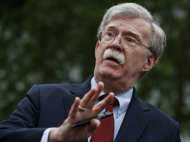 Former National Security Adviser John Bolton. Picture: AP