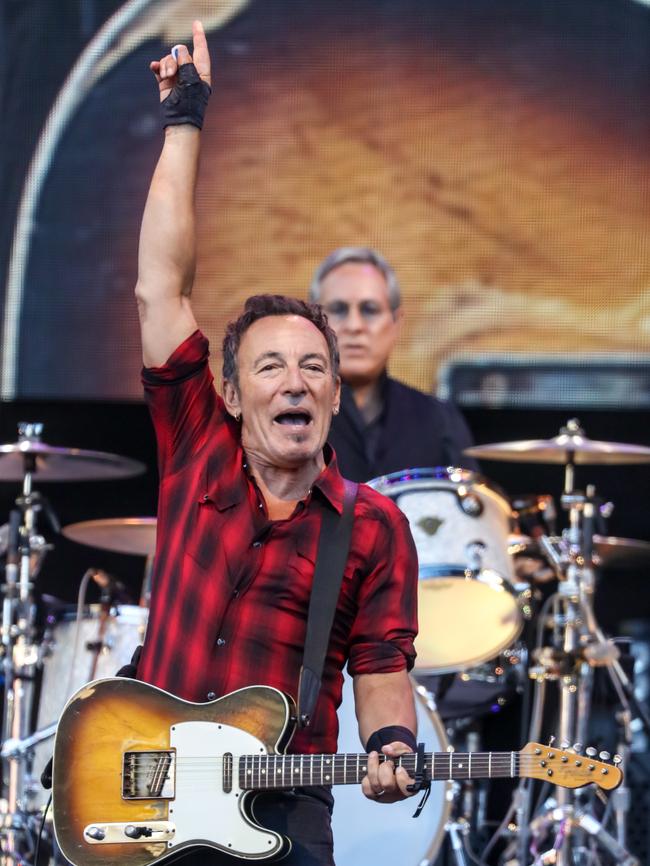 The Boss is loving his third Australian tour in five years. Picture: Chris Putnam