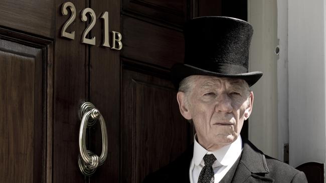 Ian McKellen as Sherlock Holmes, in a scene from the film Mr Holmes.