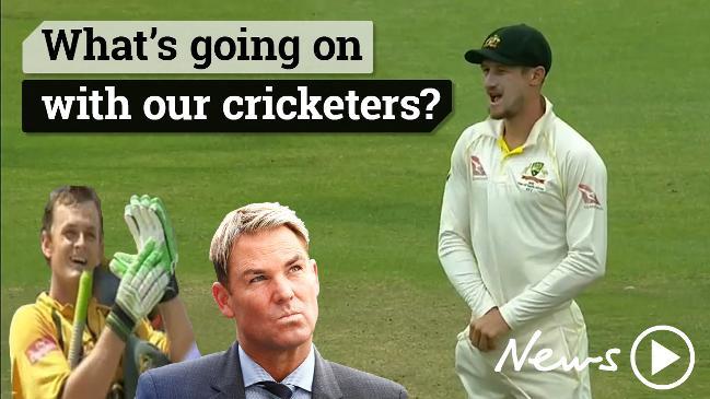 Aussie cricketers behaving badly