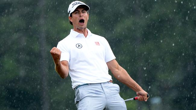 Adam Scott broke the Aussie duck in 2013.