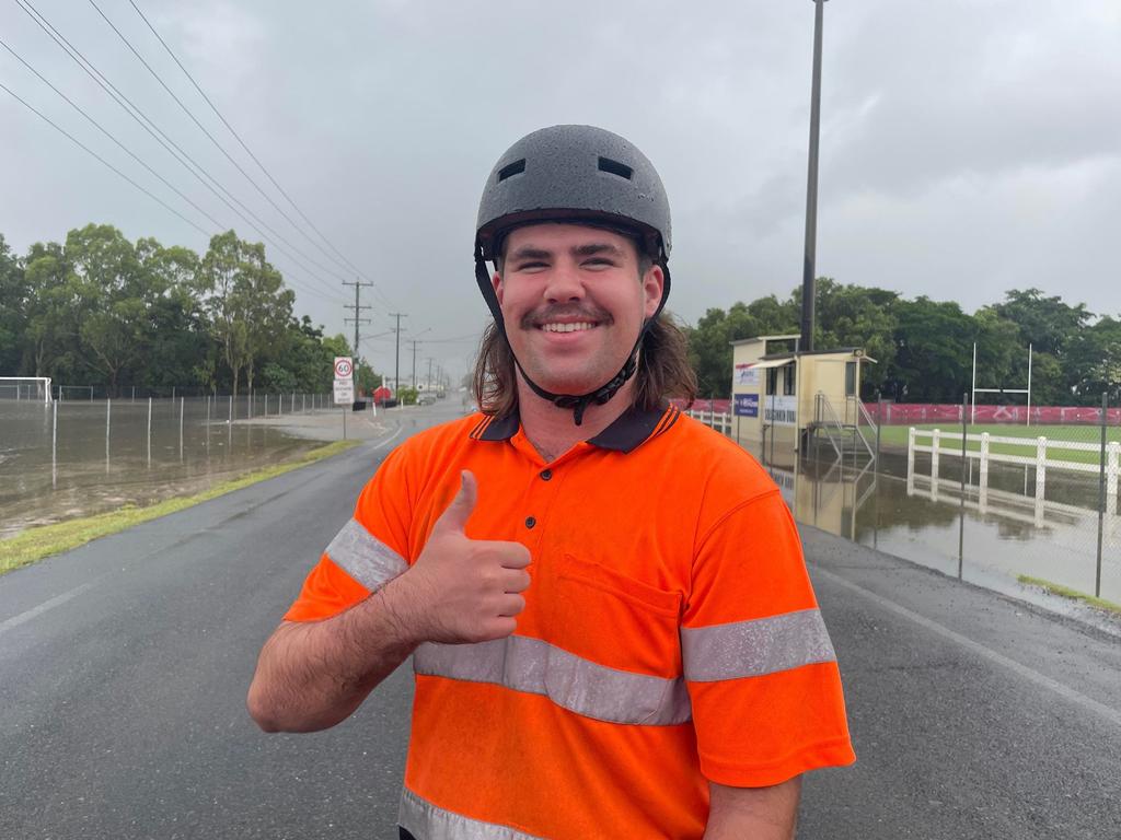 Glenella resident Cayden Ambrose witnessed emergency services save a driver who became trapped. Picture: Zoe Devenport