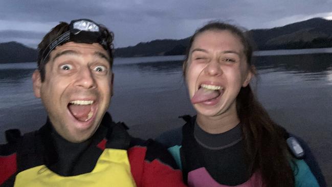 Parenting author Justin Coulson and daughter Ella spending quality time in New Zealand, where they disucssed topics such as sex, drugs and budgeting.