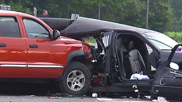 The limousine had failed a road safety test. Picture: FIOS1