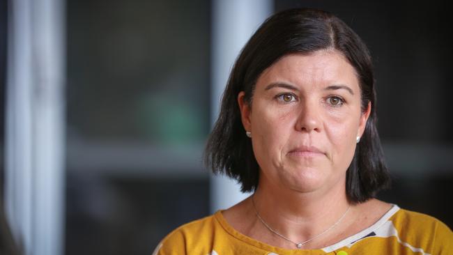 Alcohol Policy Minister Natasha Fyles said the government was committed to the policy, saying coronavirus stimulus payments had contributed to the increases. Picture: Glenn Campbell