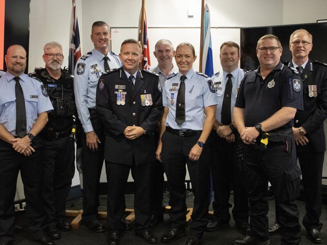 Several officer and police staff received awards at the 2024 Bundaberg Police Medal Ceremony.