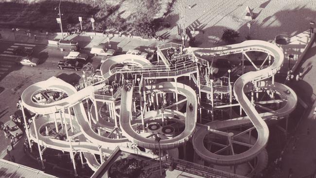  Grundy's waterslides circa 1987 Picture: File 