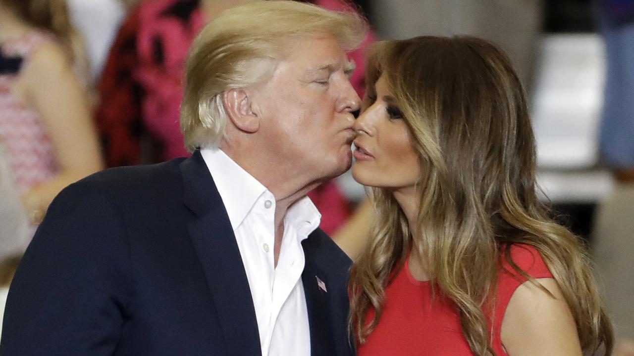 The President was allegedly terrified to see his wife after the infamous Access Hollywood tape leaked. Picture: Chris O’Meara/AP