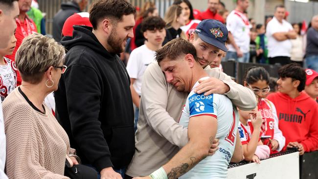 Zac Lomax left the Dragons after seven years to get out of his comfort zone. Picture: Mark Metcalfe/Getty Images