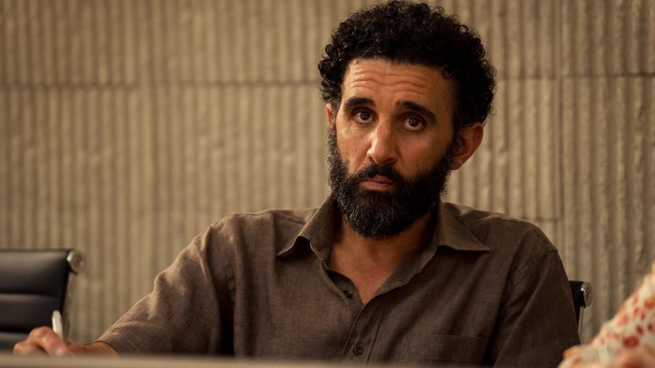 Actor Hazem Shammas in a scene from the Foxtel legal drama The Twelve.