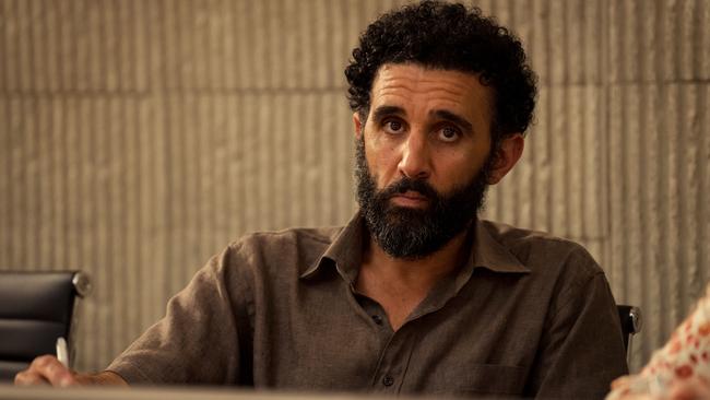 Actor Hazem Shammas in a scene from the Foxtel legal drama The Twelve.