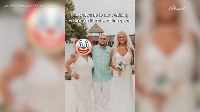 Mother in law outlet wore white to wedding